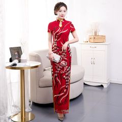 Oriental Qipao Cheongsam Chinese Dress -ZBHFSA65D