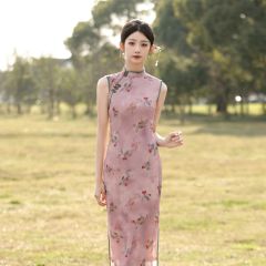 Oriental Qipao Cheongsam Chinese Dress -4IYI1QMOW-1
