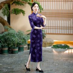 Oriental Qipao Cheongsam Chinese Dress -584L8NACQ