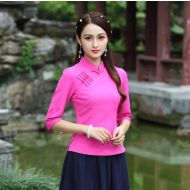 Oriental Chinese Shirt Blouse Costume -JZY99LGK-2