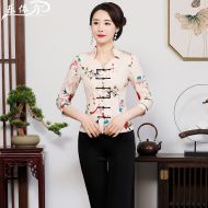 Oriental Chinese Shirt Blouse Costume -KXGO9RUE-2