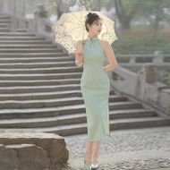 Oriental Qipao Cheongsam Chinese Dress -1C6RVQ25X