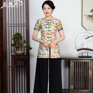 Oriental Chinese Shirt Blouse Costume -1NLAZOUEN