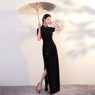 Oriental Qipao Cheongsam Chinese Dress -1OQFN5Z6A-2