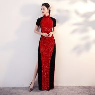 Oriental Qipao Cheongsam Chinese Dress -1OQFN5Z6A-3