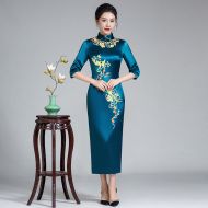 Oriental Qipao Cheongsam Chinese Dress -LVGL6VXGU