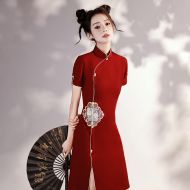 Oriental Qipao Cheongsam Chinese Dress -2PYGW3GZG