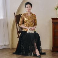 Oriental Chinese Shirt Blouse Costume -57UQ615WH-3