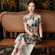 Oriental Qipao Cheongsam Chinese Dress -6ZXEX2Z3A