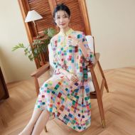 Oriental Qipao Cheongsam Chinese Dress -70BWWFUOQ