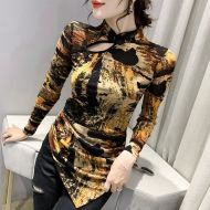 Oriental Chinese Shirt Blouse Costume -8E6CQL2GD-2