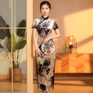 Oriental Qipao Cheongsam Chinese Dress -93NPNJD60-1