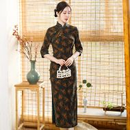 Oriental Qipao Cheongsam Chinese Dress -9UB6EJ7LD