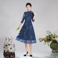 Oriental Qipao Cheongsam Chinese Dress -9UCJ6M9Z1