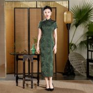 Oriental Qipao Cheongsam Chinese Dress -AJVM8NAOX
