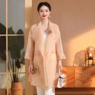 Oriental Chinese Coat Jacket Costume -CNUVHWZZI-1