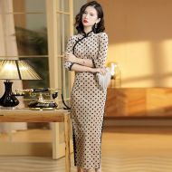 Oriental Qipao Cheongsam Chinese Dress -CZ3KN3TE0