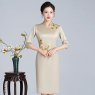 Oriental Qipao Cheongsam Chinese Dress -DCXWLELQV