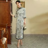 Oriental Qipao Cheongsam Chinese Dress -DDLIVTEBV
