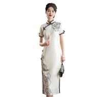 Oriental Qipao Cheongsam Chinese Dress -EFWOJB8DY