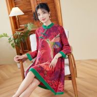 Oriental Qipao Cheongsam Chinese Dress -EGC2UIOON-1