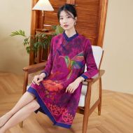 Oriental Qipao Cheongsam Chinese Dress -EGC2UIOON-3