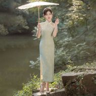 Oriental Qipao Cheongsam Chinese Dress -ET3KCHMQ3