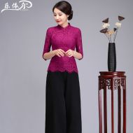 Oriental Chinese Shirt Blouse Costume -F366YB81T-2