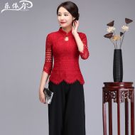 Oriental Chinese Shirt Blouse Costume -F3685AZQS-1