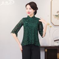 Oriental Chinese Shirt Blouse Costume -F3MTHHUXP-2