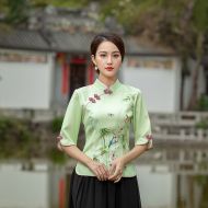 Oriental Chinese Shirt Blouse Costume -F4JWS8BIE-2
