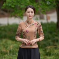 Oriental Chinese Shirt Blouse Costume -F50KREE7K-4