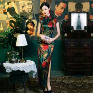 Oriental Qipao Cheongsam Chinese Dress -GVFTJY4BJ