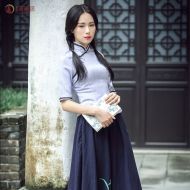 Oriental Chinese Shirt Blouse Costume -GWPT7SX9J-2