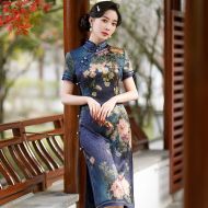Oriental Qipao Cheongsam Chinese Dress -GXHJM3A90