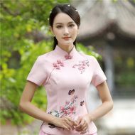 Oriental Chinese Shirt Blouse Costume -H8P1LU2Z4-1