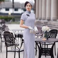 Oriental Qipao Cheongsam Chinese Dress -H9IPLVNNU