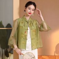 Oriental Chinese Coat Jacket Costume -4UAFP6L82D-2