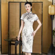 Oriental Qipao Cheongsam Chinese Dress -IPDOOVQUR-1