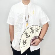 Chinese Shirt Blouse Kung Fu Costume -J0YV9ARV8-2