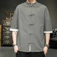 Chinese Shirt Blouse Kung Fu Costume -KSAEDGXF2-1