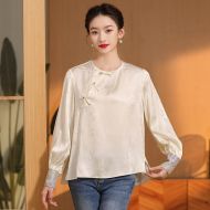 Oriental Chinese Shirt Blouse Costume -5TQN13D5AV
