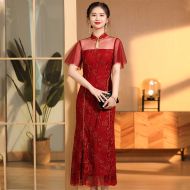 Oriental Qipao Cheongsam Chinese Dress -L5J3GWFIW-1
