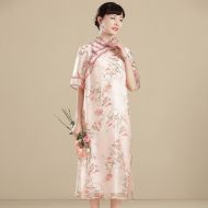 Oriental Qipao Cheongsam Chinese Dress -60TQV0A3E2-1