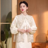 Oriental Chinese Shirt Blouse Costume -M870J0PKQ-2