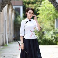 Oriental Chinese Shirt Blouse Costume -MJ08JGVHS-3