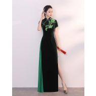 Oriental Qipao Cheongsam Chinese Dress -NZNZ8YH5A