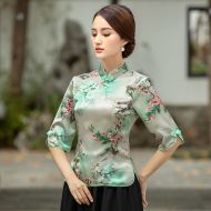 Oriental Chinese Shirt Blouse Costume -OCC01IMXA