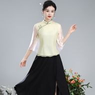 Oriental Chinese Shirt Blouse Costume -ODL4YVZNZ