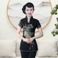 Oriental Chinese Shirt Blouse Costume -PF1J92V4N-1